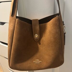 Coach Hadley Bag Gold/Sienna